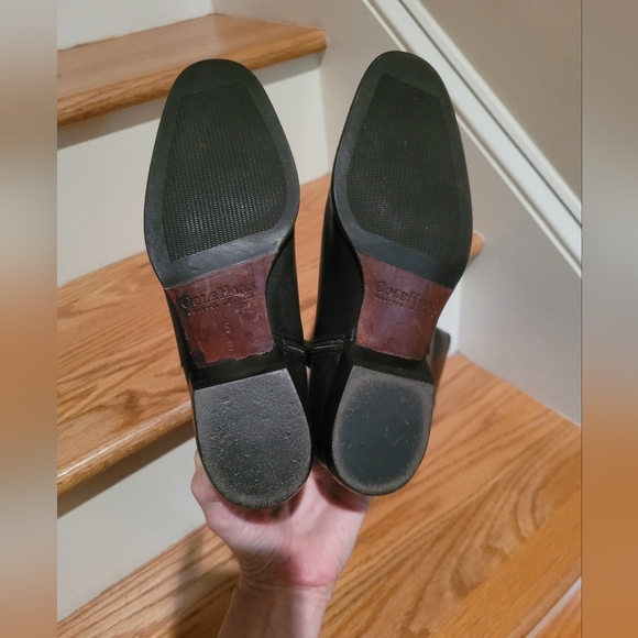 Cole Haan Black Leather Boots Made in Italy - Picture 5 of 5